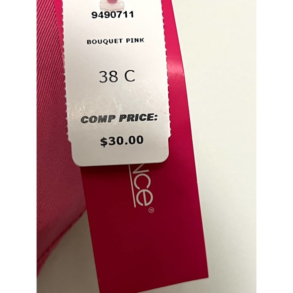 Lily of France Pink Activewear Sports bra Size 38c NWT - Picture 7 of 7